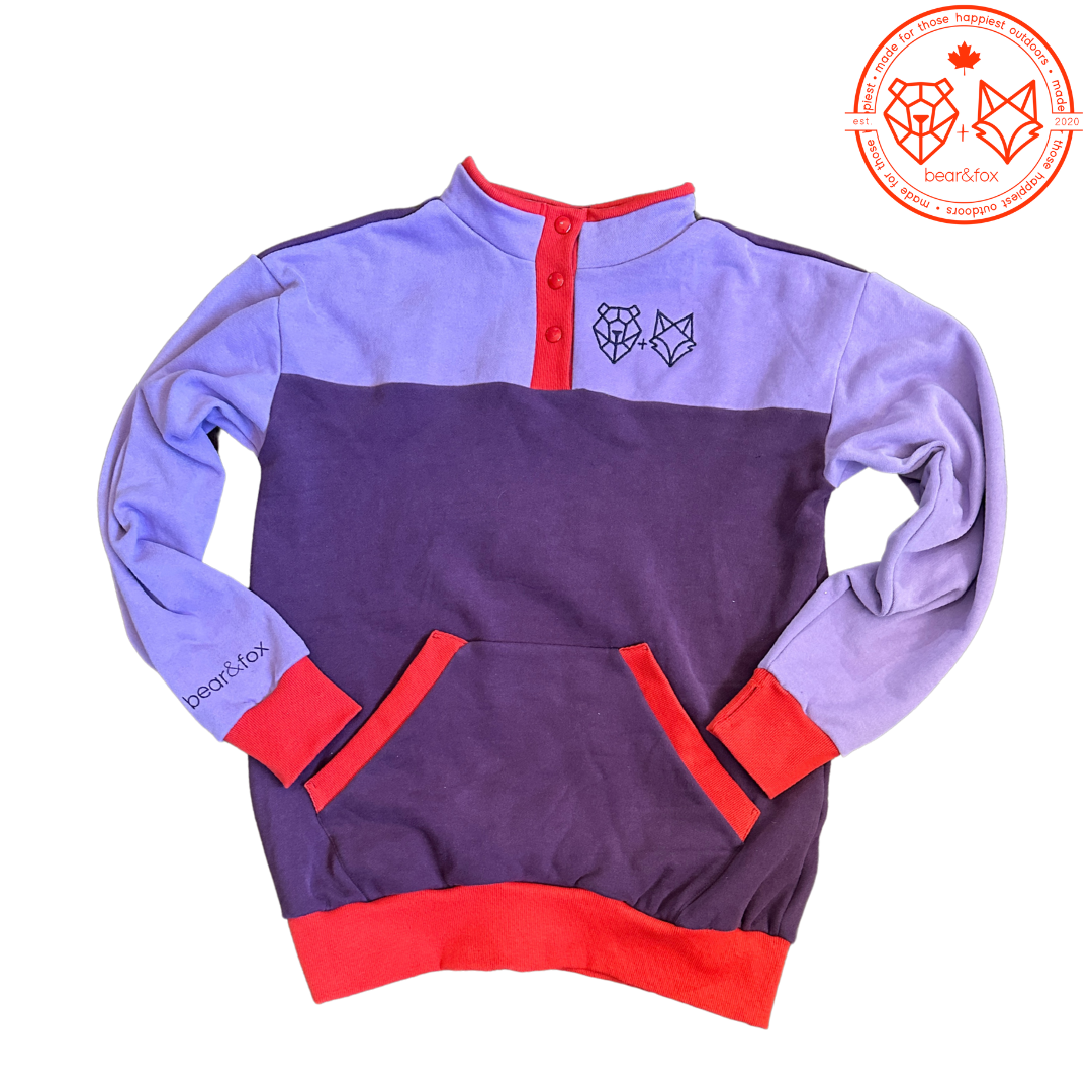 Colour Block Sweater - Raptor