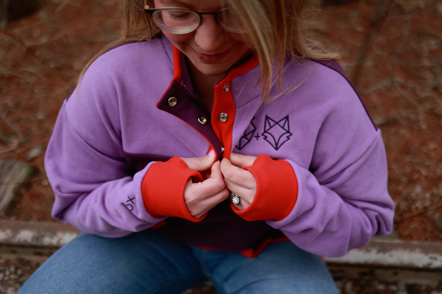 Colour Block Sweater - Raptor