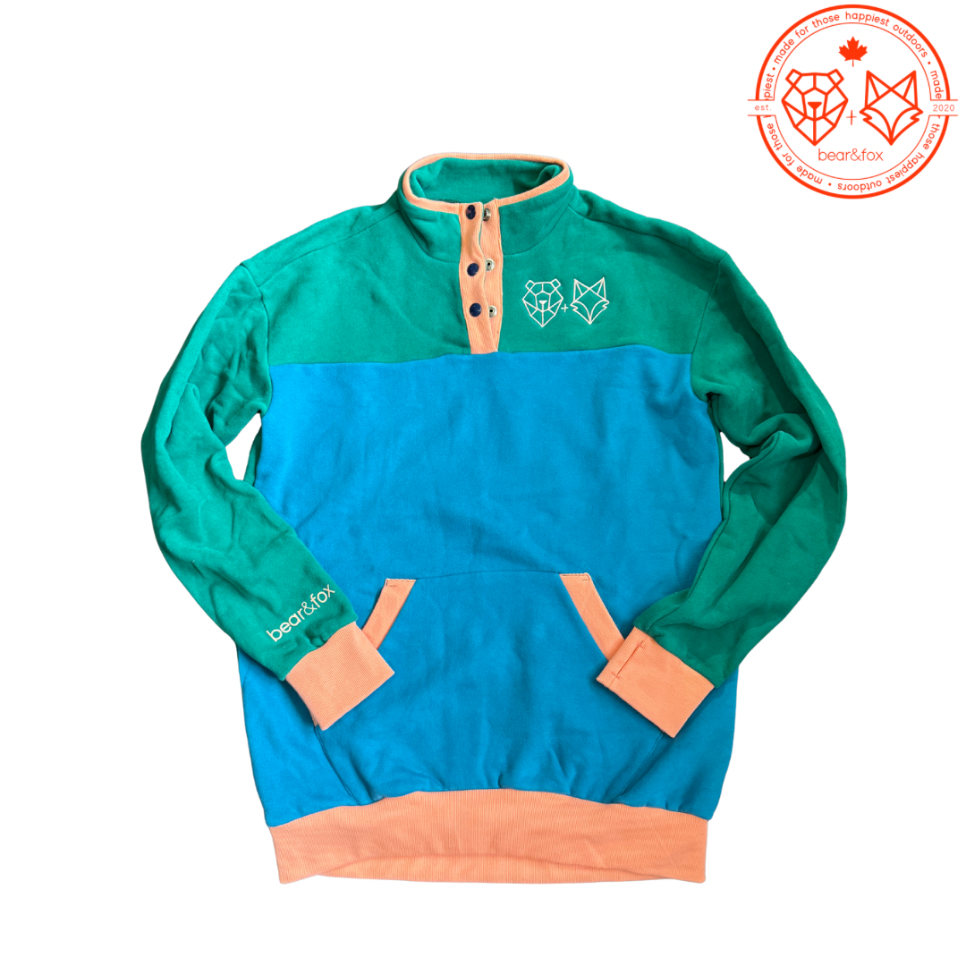 Beach Glass - Colour Block Sweater