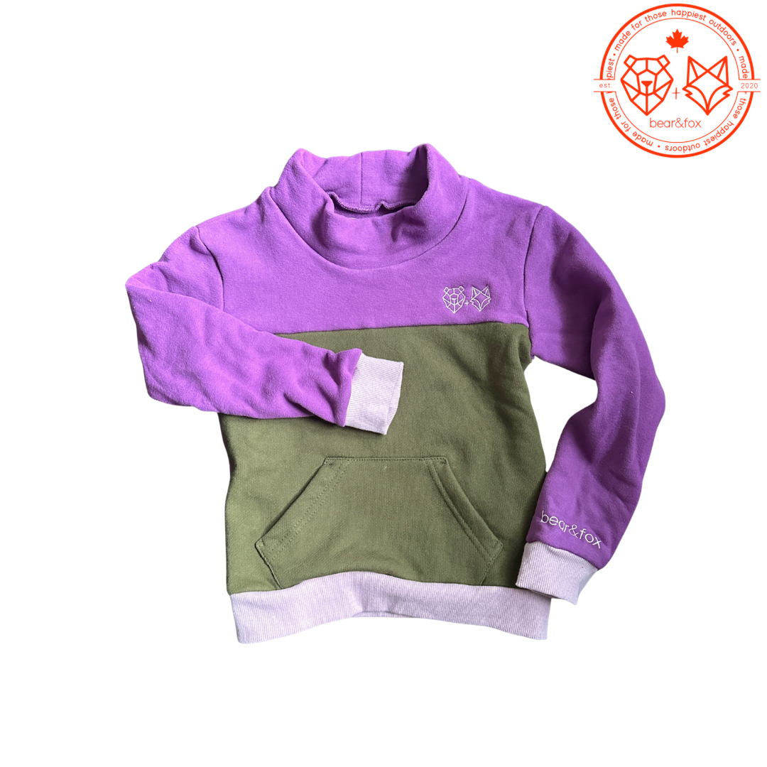 Lavender + Moss - Kids Colour Block